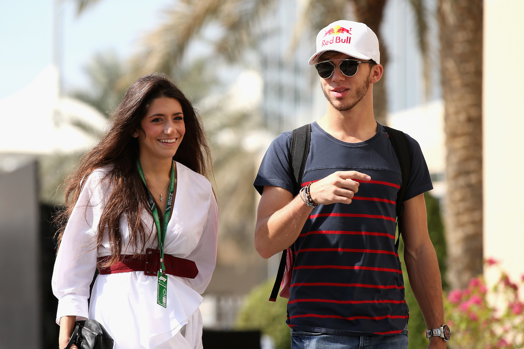 Pierre Gasly, Caterina Masetti Zannini Pierre Gasly, Caterina Masetti Zannini