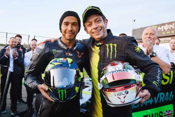 valentino rossi, lewis hamilton, racingline.hu