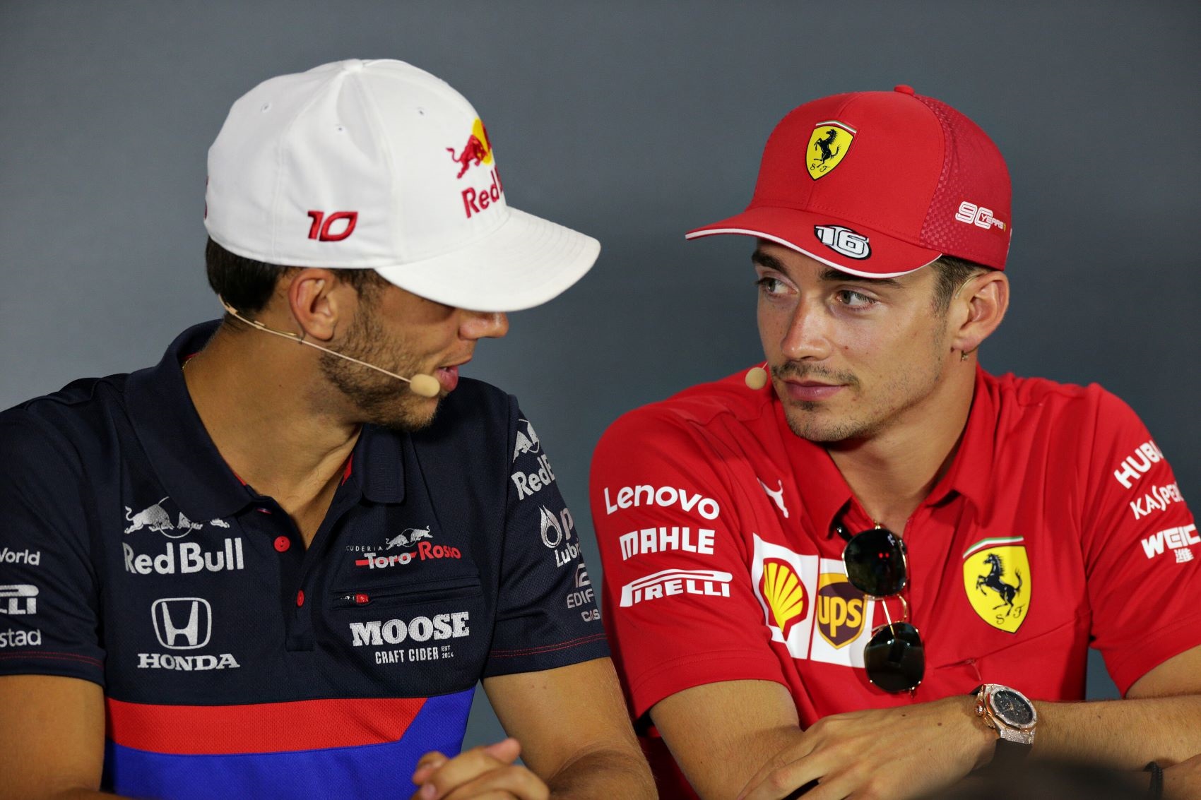 Így reagált Leclerc és Gasly, mikor szembesültek az ...